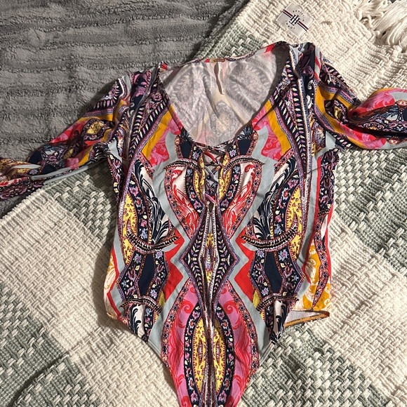 Womens Free people bodysuit - Picture 2 of 6